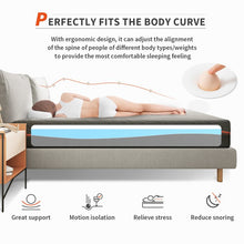 Load image into Gallery viewer, 10&#39;&#39; Medium Gel Memory Foam Mattress, Twin
