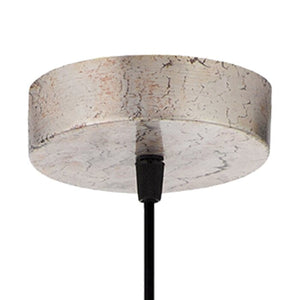 11" Gidon Silver Metal Bowl-Shaped Pendant Light