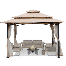 Load image into Gallery viewer, 12 Ft. W x 12 Ft. D Steel Patio Gazebo
