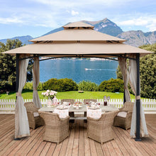 Load image into Gallery viewer, 12 Ft. W x 12 Ft. D Steel Patio Gazebo

