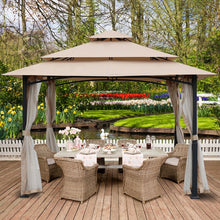 Load image into Gallery viewer, 12 Ft. W x 12 Ft. D Steel Patio Gazebo
