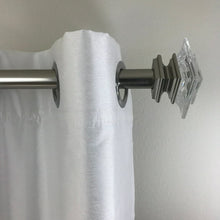 Load image into Gallery viewer, NoNo Bracket - Outside Mounted Blinds Curtain Rod Bracket Attachment (Satin Nickel) (Set of 2)

