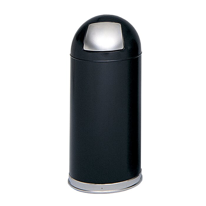 15 Gallons Steel Trash Can
