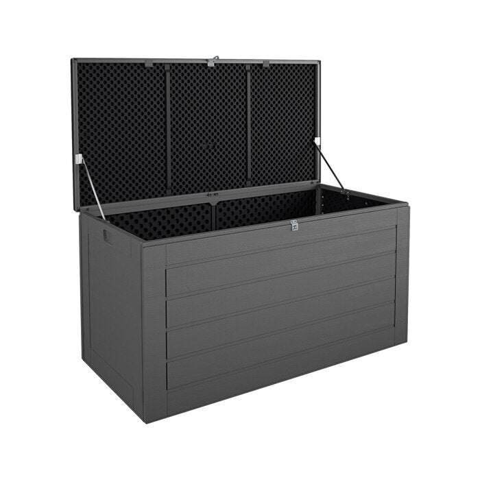 180 Gallon Water Resistant Plastic Lockable Deck Box