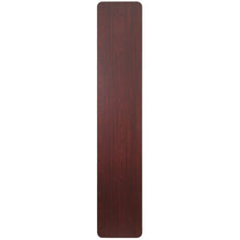 Load image into Gallery viewer, Rectangular High Pressure Mahogany Laminate Folding Training Table

