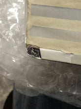 Load image into Gallery viewer, Distressed White Keifer 2 Piece Mother of Pearl Handmade Box with Hinged Lid Set, 12&quot;, 8&quot;W
