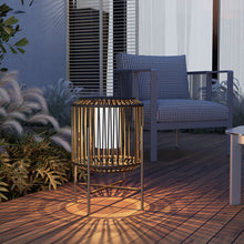 Load image into Gallery viewer, Solar Powered Integrated LED Outdoor Floor Lamp
