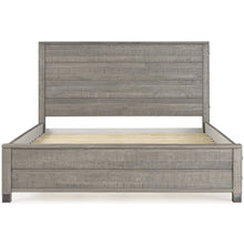 Load image into Gallery viewer, Solid Wood King Platform Bed in Driftwood Gray
