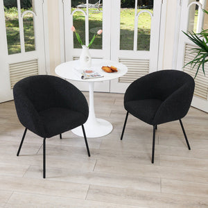 24'' Wide Upholstered Barrel Chair (Set of 2)