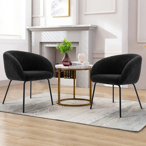 24'' Wide Upholstered Barrel Chair (Set of 2)