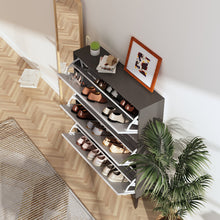 Load image into Gallery viewer, 24 Pair Shoe Storage Cabinet
