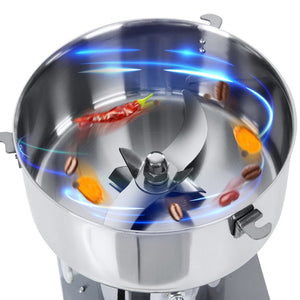 2500g Electric Grain Mill Grinder Spice Commercial Superfine Powder Grinding Pulverizer