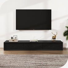 Load image into Gallery viewer, Crépuscule 3 Drawer Black TV Stand
