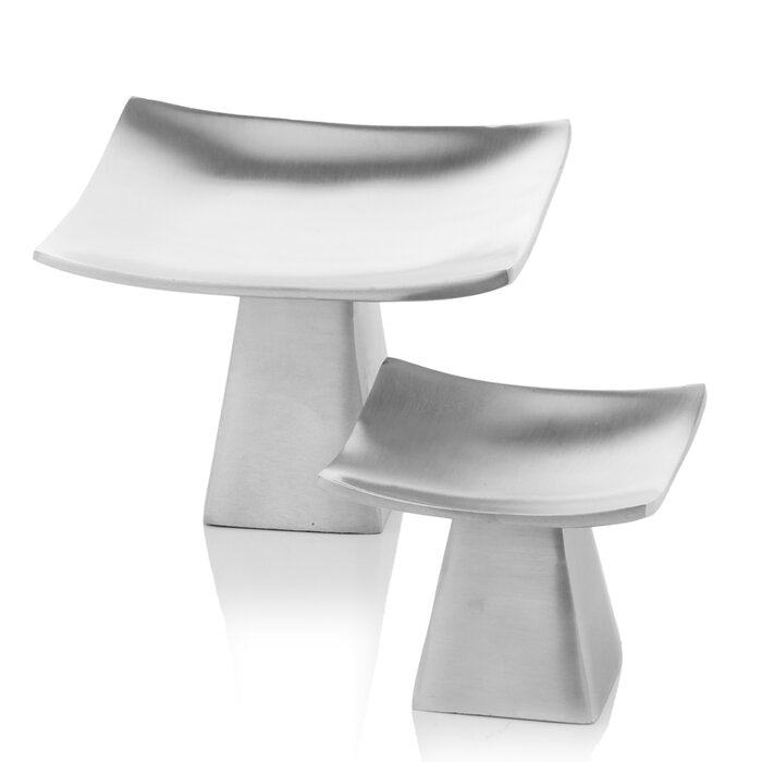 2 Pieces Anden Pedestal C/holders