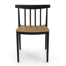 Load image into Gallery viewer, 2Pc Set Ben Side Chair In Black/Natural
