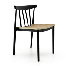 Load image into Gallery viewer, 2Pc Set Ben Side Chair In Black/Natural
