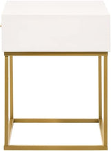 Load image into Gallery viewer, One Drawer Nightstand, White
