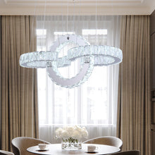 Load image into Gallery viewer, Maxax 3 - Light Unique / Statement Geometric LED Crystal Chandelier
