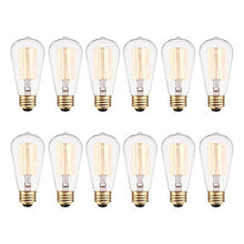 Load image into Gallery viewer, 40 Watt, A19 Incandescent Dimmable Light Bulb, Warm White (2200K) E26/Medium (Standard) Base (Set of 11)
