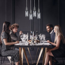Load image into Gallery viewer, 4 - Light White LED Cluster Pendant
