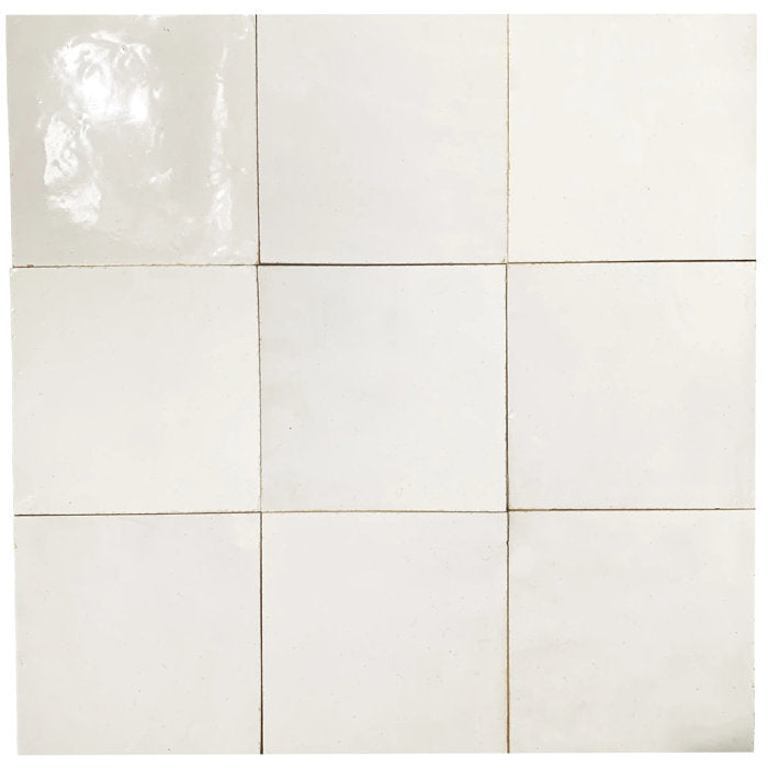 White Mosaic Wall & Floor Tile