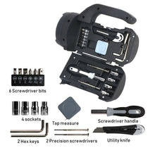 Load image into Gallery viewer, Battery Powered Integrated LED Flashlight
