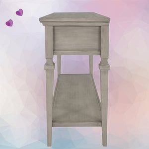 Gray Wash 50" Console Table