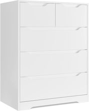 Load image into Gallery viewer, Modern 5 Drawer Dresser

