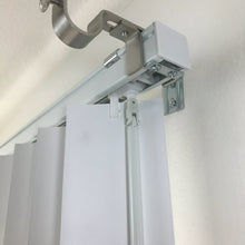 Load image into Gallery viewer, NoNo Bracket - Outside Mounted Blinds Curtain Rod Bracket Attachment (Satin Nickel) (Set of 2)
