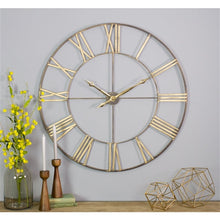 Load image into Gallery viewer, Bedford Round Metal Wall Clock
