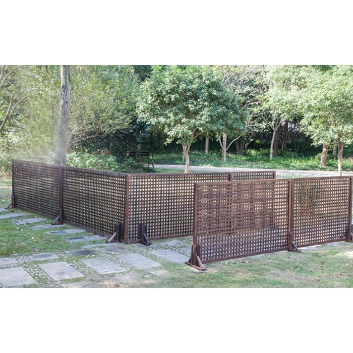 Wood Privacy Screen (Set of 2)