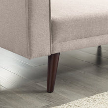 Load image into Gallery viewer, Linen Tufted Back Convertible Sofa
