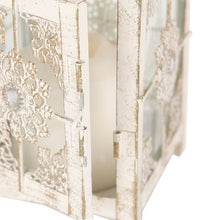Load image into Gallery viewer, White Tabletop Lantern
