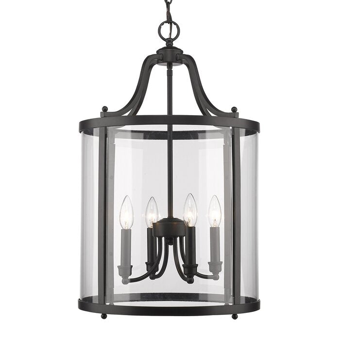 Aarav 4 - Light Lantern Drum Pendant