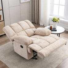 Load image into Gallery viewer, Abimael Manual Glider Upholstered Recliner
