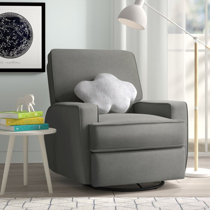 Abingdon Upholstered Swivel Reclining Glider