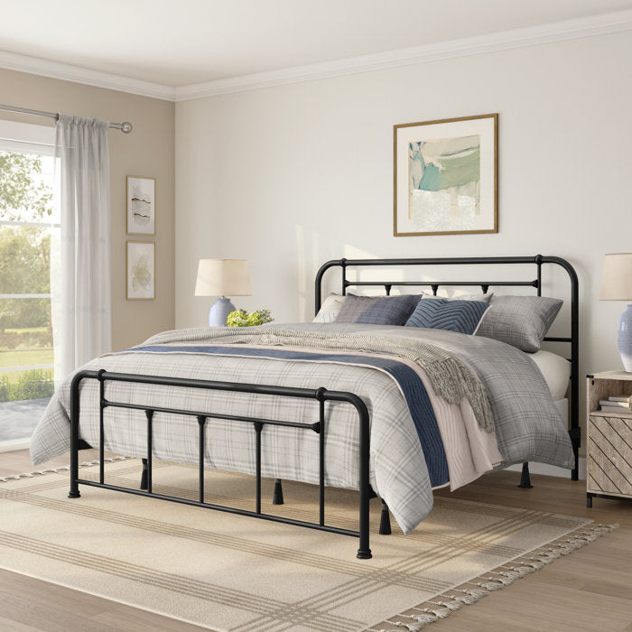 King Accetta Metal Bed