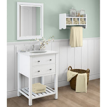 Load image into Gallery viewer, Afanasie 2 Piece Shelf with Towel Bar
