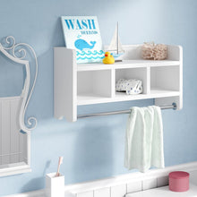Load image into Gallery viewer, Afanasie 2 Piece Shelf with Towel Bar
