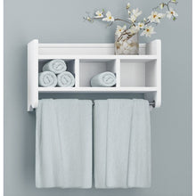 Load image into Gallery viewer, Afanasie 2 Piece Shelf with Towel Bar
