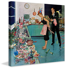 Load image into Gallery viewer, After Party Clean-up On Canvas by Ben Kimberly Prins Painting
