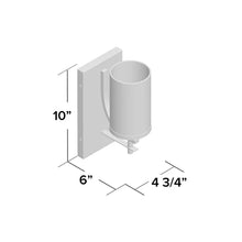 Load image into Gallery viewer, Agnes 1 - Light Dimmable Armed Sconce
