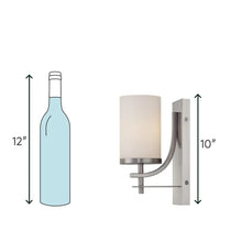 Load image into Gallery viewer, Agnes 1 - Light Dimmable Armed Sconce
