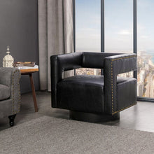 Load image into Gallery viewer, Ahbree Upholstered Swivel Barrel Chair
