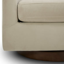Load image into Gallery viewer, Aiden Upholstered Swivel Barrel Chair
