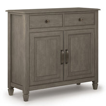 Load image into Gallery viewer, Farmhouse Grey Alayjia Solid Wood Accent Cabinet
