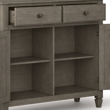 Load image into Gallery viewer, Farmhouse Grey Alayjia Solid Wood Accent Cabinet
