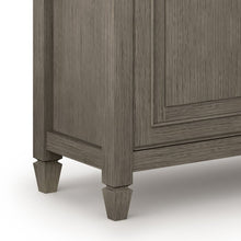 Load image into Gallery viewer, Farmhouse Grey Alayjia Solid Wood Accent Cabinet
