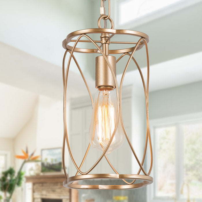 Aldrich 1 - Light Single Cylinder Pendant