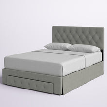 Load image into Gallery viewer, Allegretto Upholstered Storage Bed, Queen

